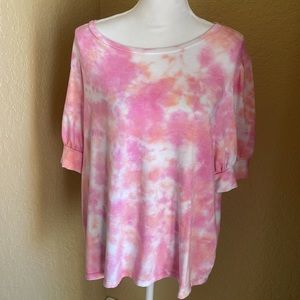 Alyson Poker Tye Dye top